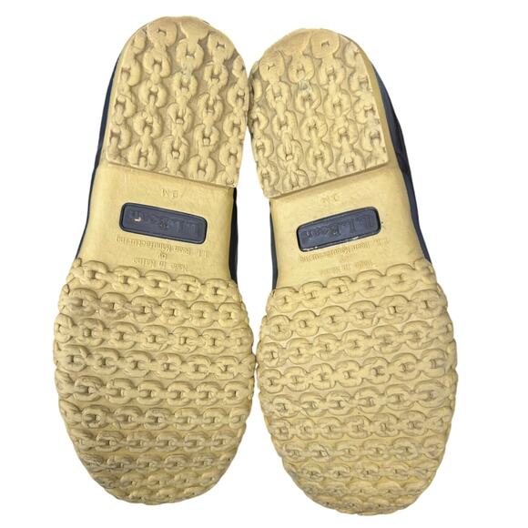 L.L. Bean Women's Shearling Lined Fold Down Brown Duck Boot Size US 6 - Picture 9 of 10